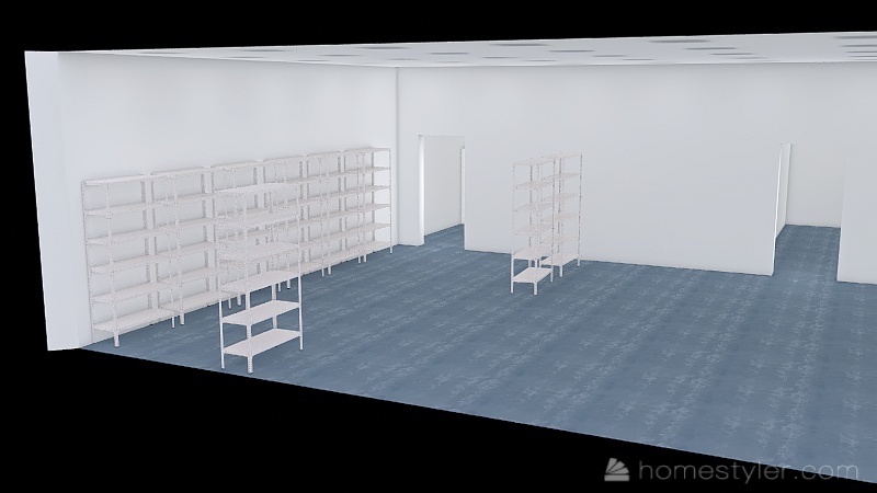 Copy of Room 1- Classic Black and White 3d design renderings
