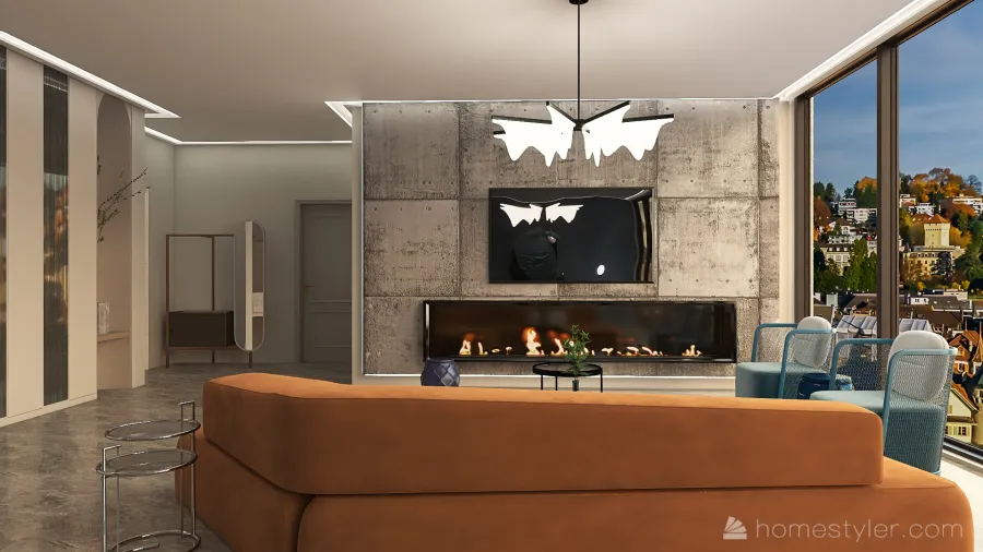 #OceanCONTEST- ocean apartment 3d design renderings