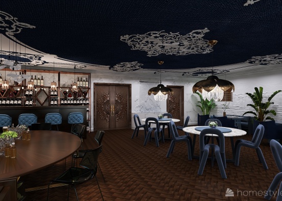 #OceanContest - Restaurant Atlantis Design Rendering