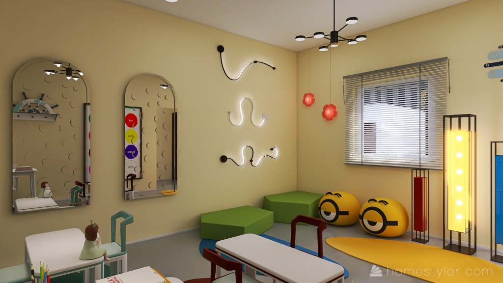 Afnan Kindergarten-7esya&manntsory 3d design renderings