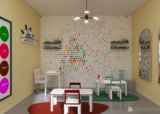 Afnan Kindergarten-7esya&manntsory Design Rendering