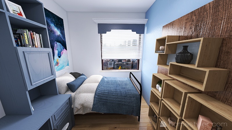 迎曦莊園兩房 Interior Design Render