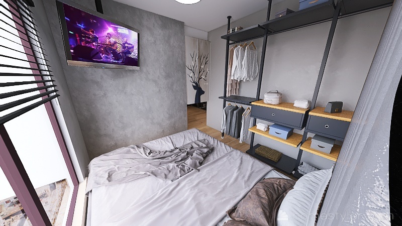 迎曦莊園兩房 Interior Design Render