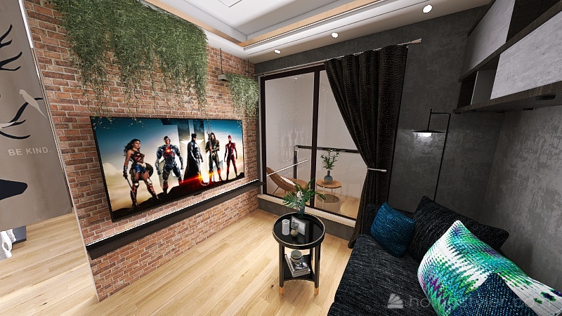 迎曦莊園兩房 Interior Design Render
