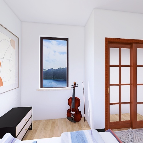 Caroline McCarthy Bedroom 3d design renderings