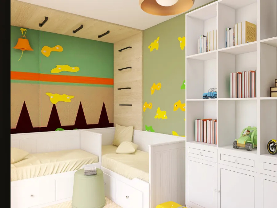 Camera copii Irina Mocanu 3d design renderings