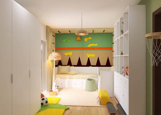 Camera copii Irina Mocanu Design Rendering