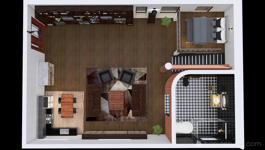 #EmptyRoomContest - City Vibes 3d design picture 102.6