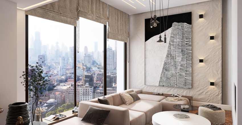 #EmptyRoomContest-Demo Room_copy_Elegant Living Space 3d design renderings