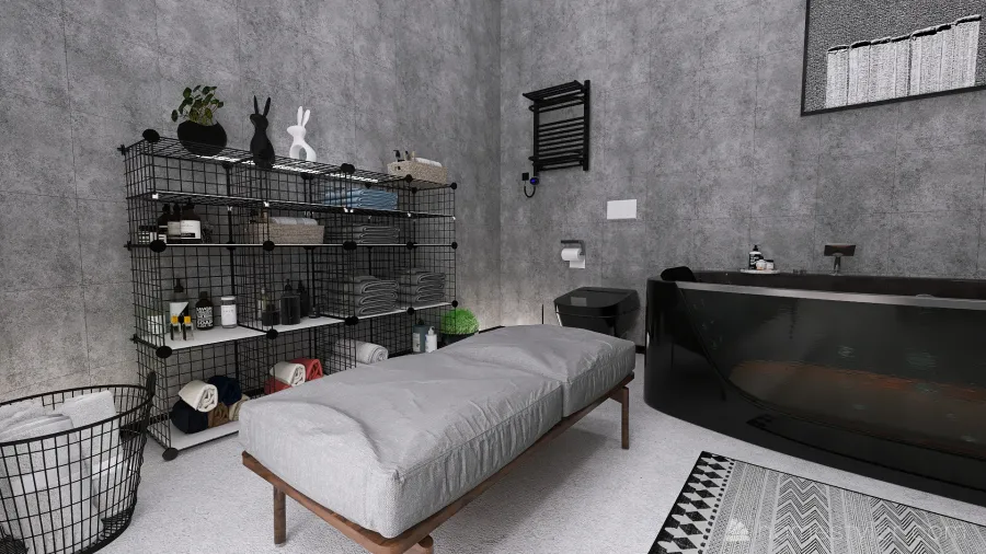 #EmptyRoomContest-Demo Room_copy Industrial 3d design renderings