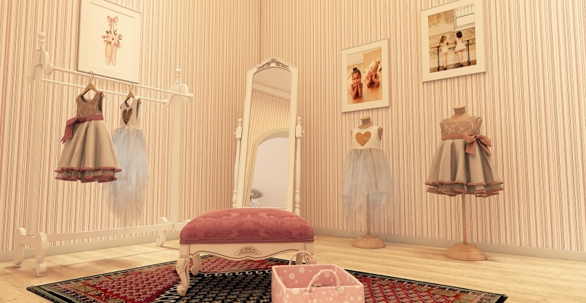 #EmptyRoomContest-Sueños de Ballet 3d design renderings