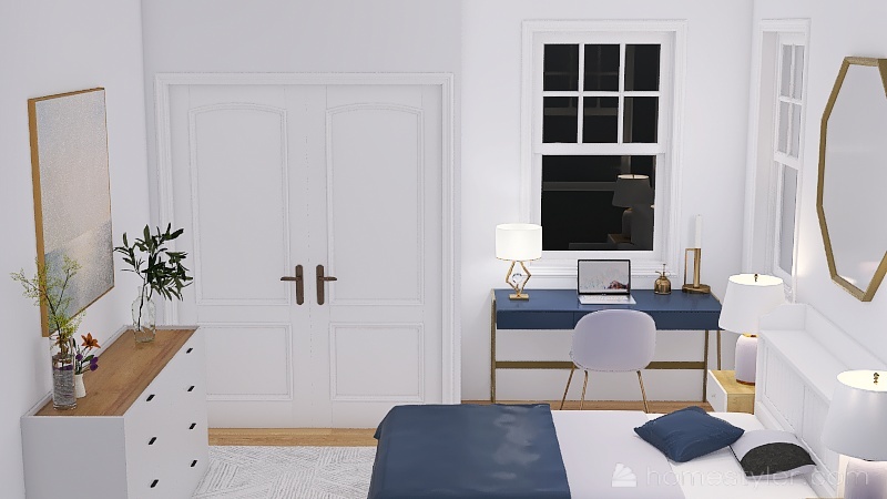 Bedroom - Sienna Besser 3d design renderings