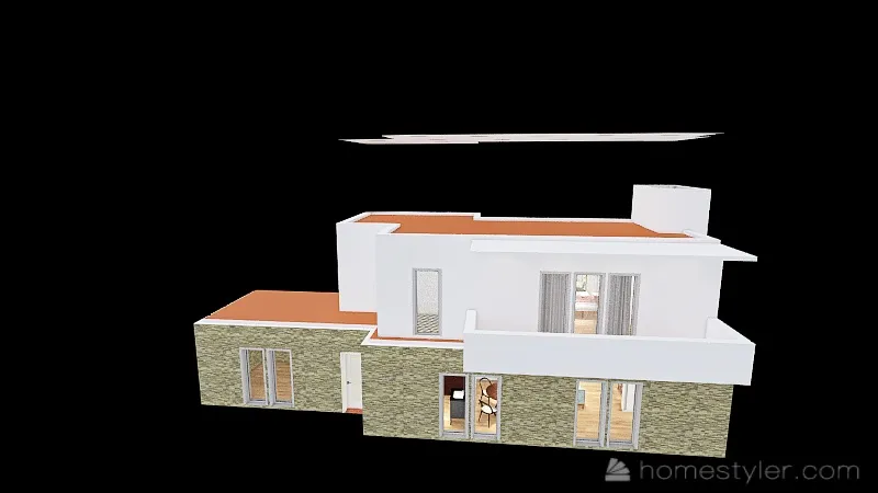 casa nova totalmente 2 andares- terra 3d design renderings