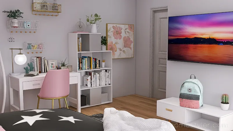 KidsRoom 3d design renderings