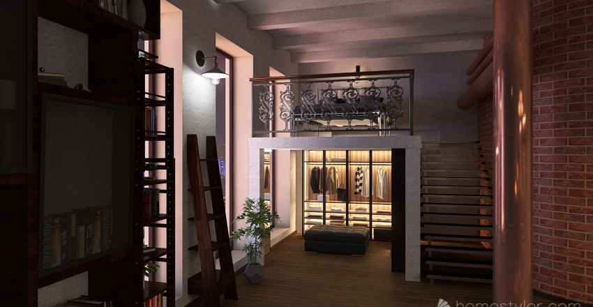 #EmptyRoomContest - City Vibes 3d design renderings
