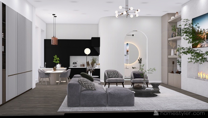 #EmptyRoomContest-apartment living 3d design picture 102.6