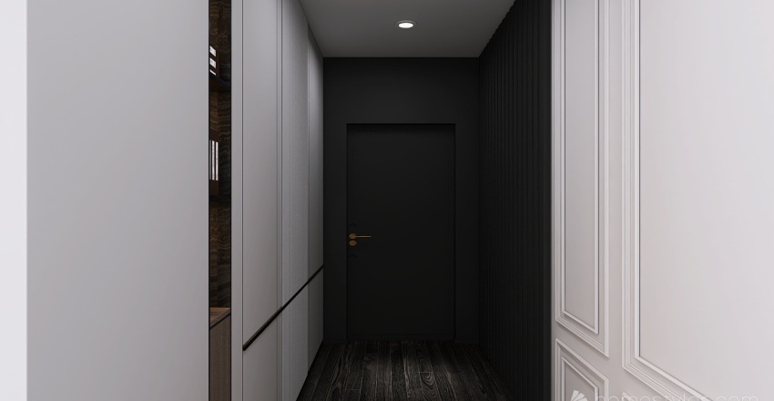 Modern Shadowz Black 3d design renderings