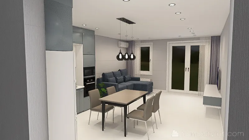 Copy of привилегия с кухней 3d design renderings