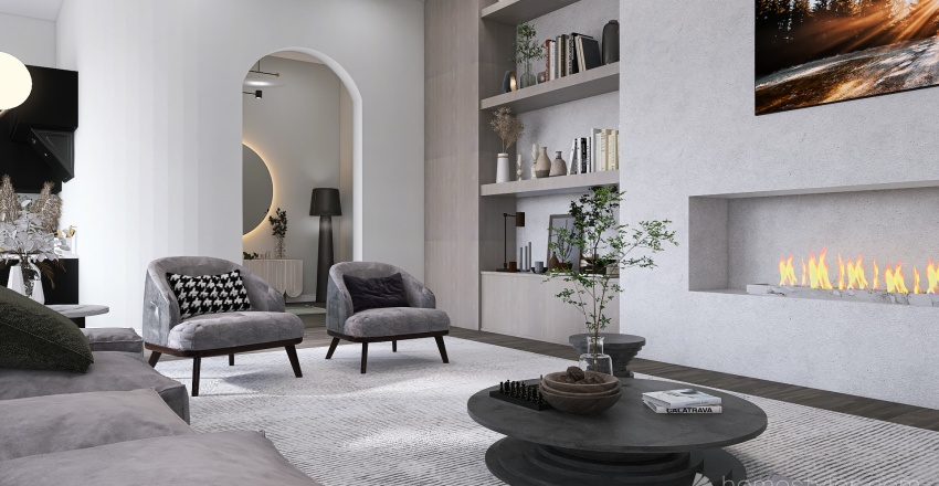 #EmptyRoomContest-apartment living 3d design renderings