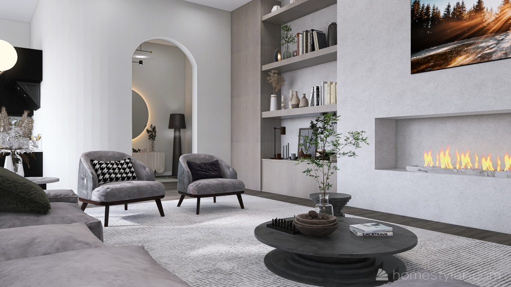 #EmptyRoomContest-apartment living 3d design renderings