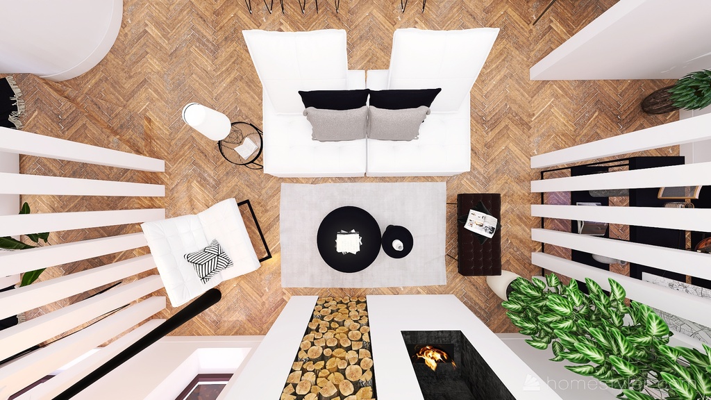#EmptyRoomContest - DARK SKY 3d design renderings