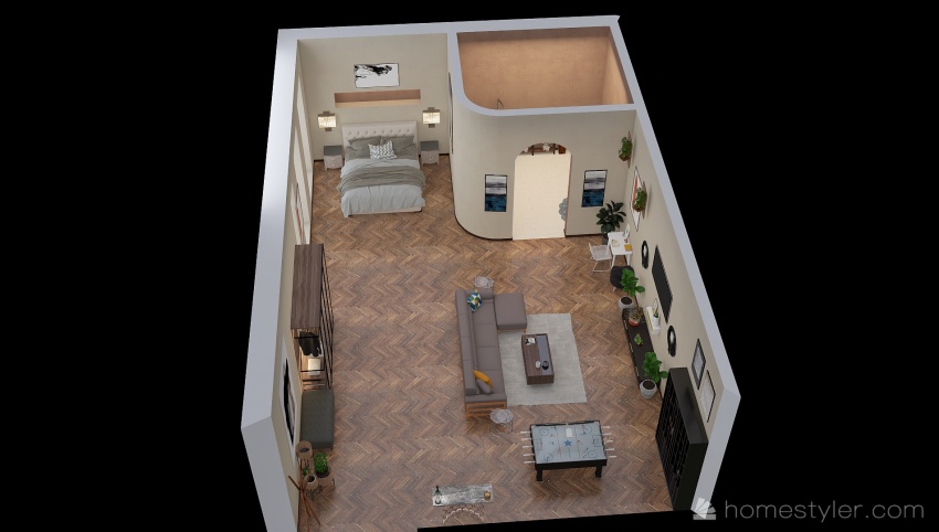 #EmptyRoomContest-Anna Knippen 3d design picture 102.6