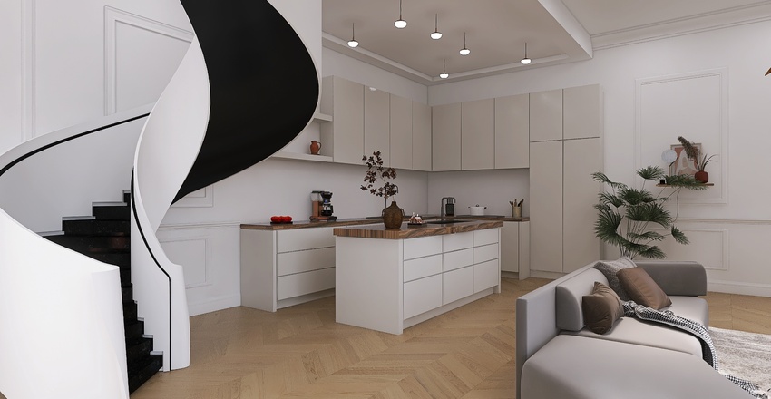 #EmptyRoomContest-moderne home Interior Design Render