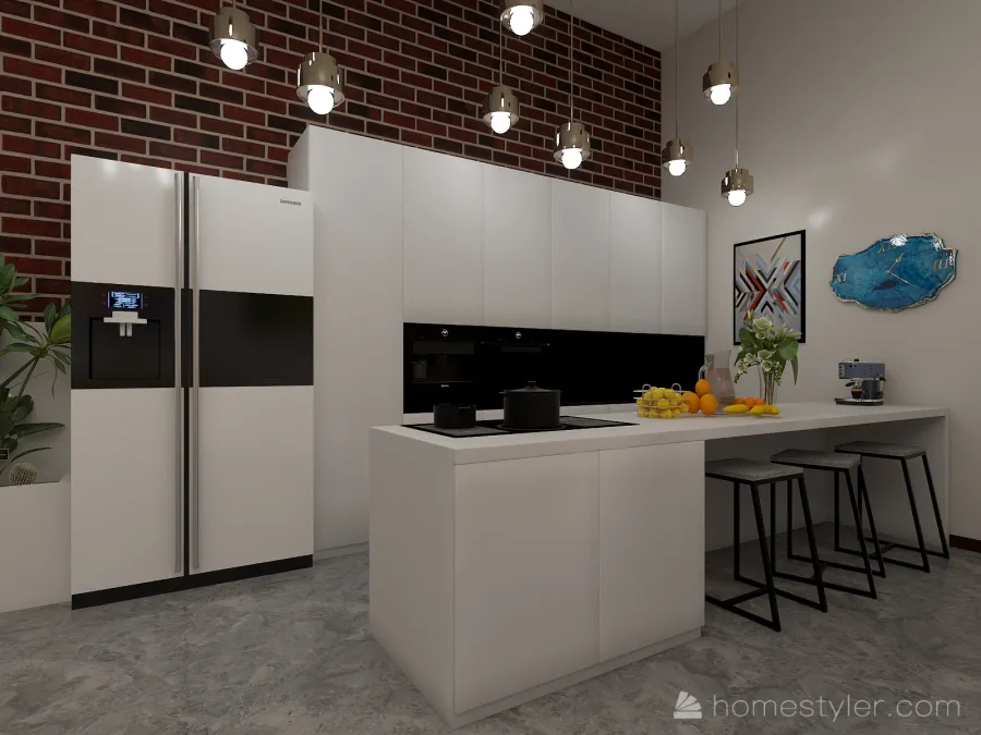 #EmptyRoomContest -exclusive studio 3d design renderings