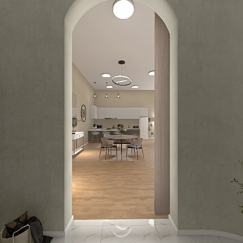 #EmptyRoomContest - Hamptons Interior Design Render