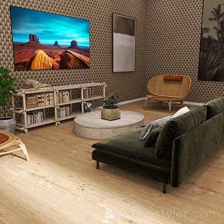 #EmptyRoomContest-Demo Room 3d design renderings