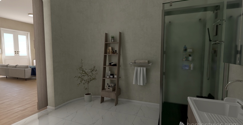 #EmptyRoomContest - Hamptons Interior Design Render