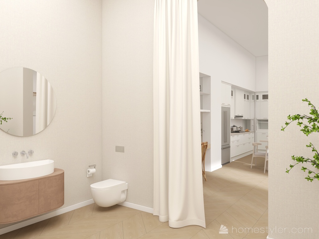 #EmptyRoomContest - Light Living WarmTones 3d design renderings