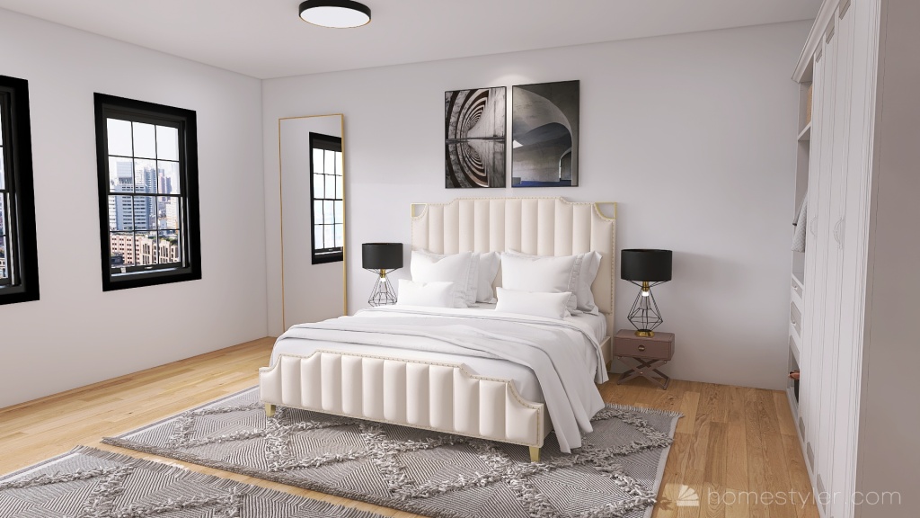 3 Bed 3 Bath Single Family 3d design renderings