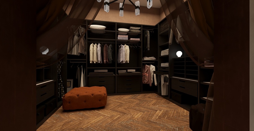 #EmptyRoomContest-Demo Room / A combination of styles - wood Art-Deco 3d design renderings