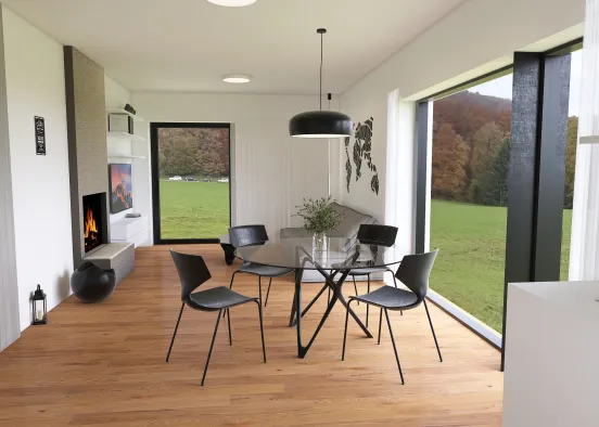 Omice Living room Design Rendering