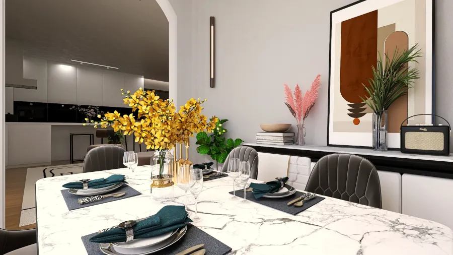 EmptyRoomContest- small apartment 3d design renderings