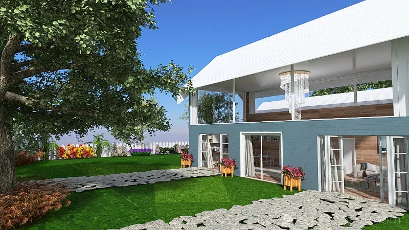 Just a house 3d design renderings