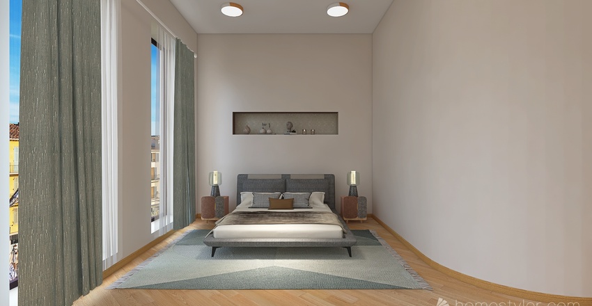 #EmptyRoomContest-Scandinavian design in Danmark Interior Design Render
