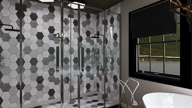 MasterBathroom 3d design renderings