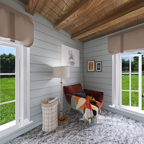Little playhouse 3d design renderings