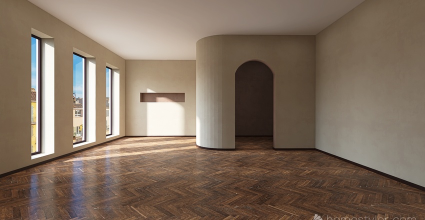 #EmptyRoomContest-Scandinavian design in Danmark Interior Design Render