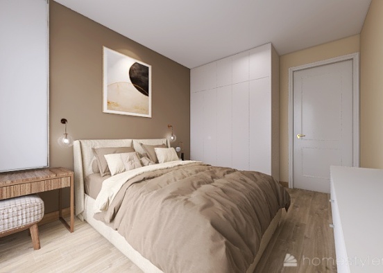 Bedroom in Evo Design Rendering
