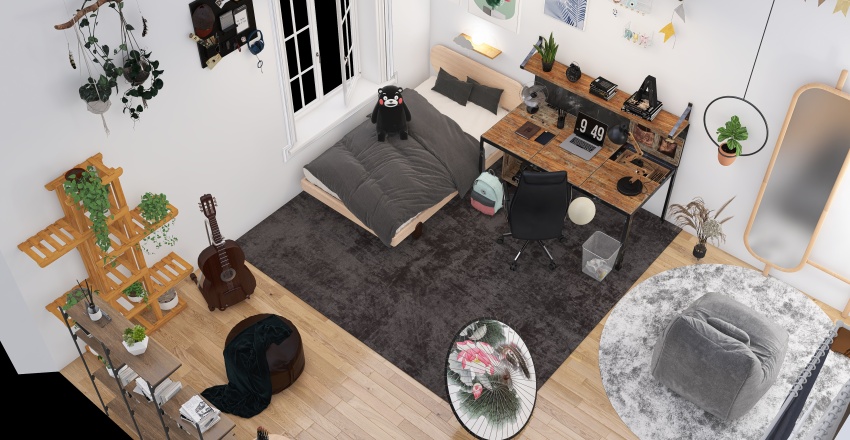 ห้องนอนของฉัน 3d design renderings