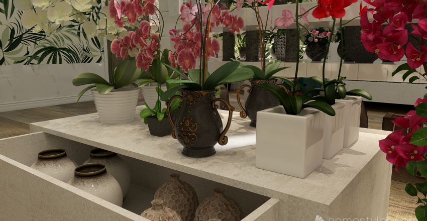 Copy of #EmptyRoomContest-Flowershop 3d design renderings
