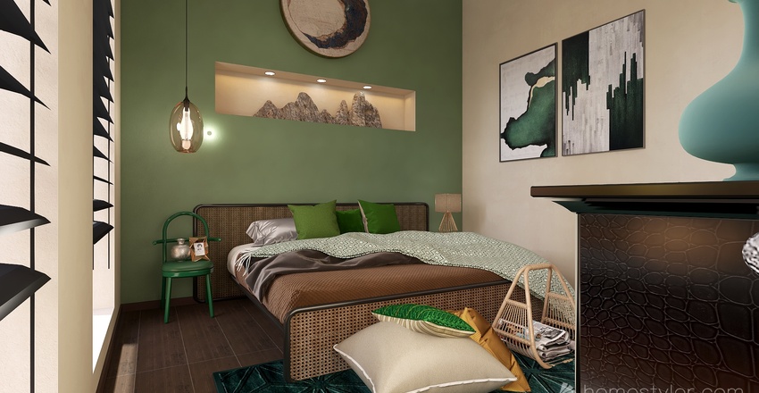 #EmptyRoomContest-Bringing The Outdoors In Interior Design Render