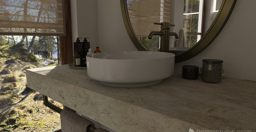 #EmptyRoomContest-Winter Retreat Interior Design Render