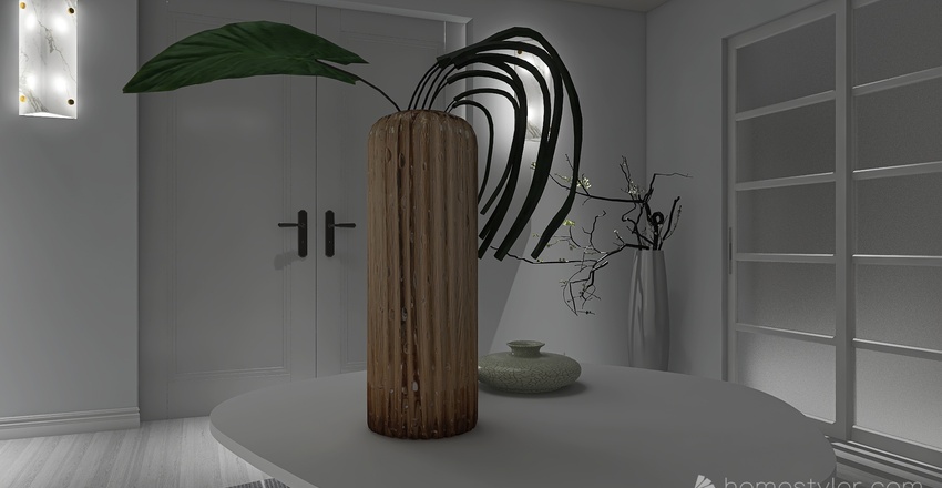 Color me white! Interior Design Render