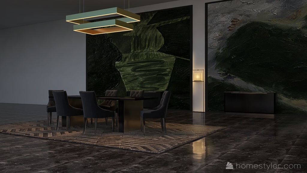 Living Room 3d design renderings