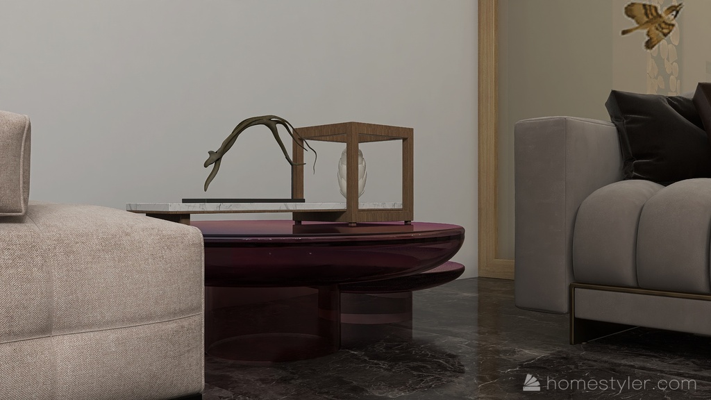 Living Room 3d design renderings