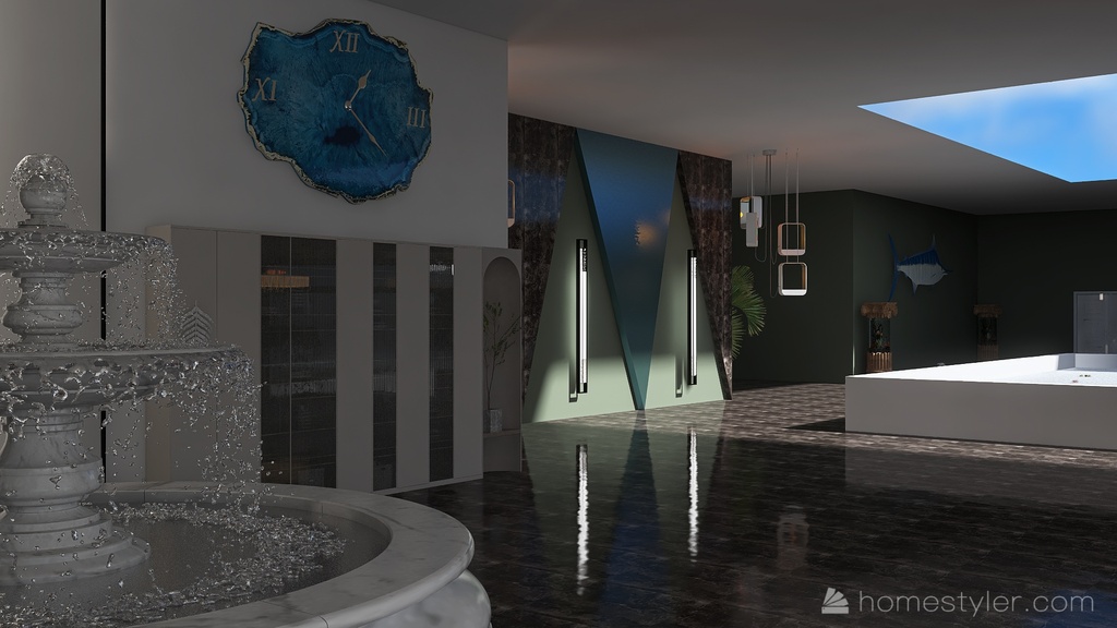Living Room 3d design renderings